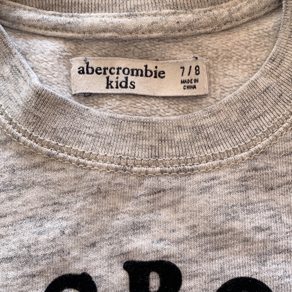 Abercrombie Kids Grey Sweatshirt - Picture 3 of 3